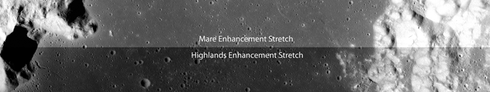 A section of the Apollo Metric frame AS15-M-0888, comparing Figure 1 and 2 stretches [NASA/JSC/Arizona State University]